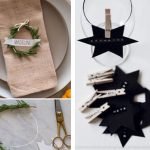 Detalles en la mesa de Navidad